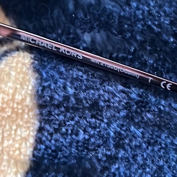 NWT Michael Kors 56mm cat eye sunglasses blush/camel - Picture 11 of 14